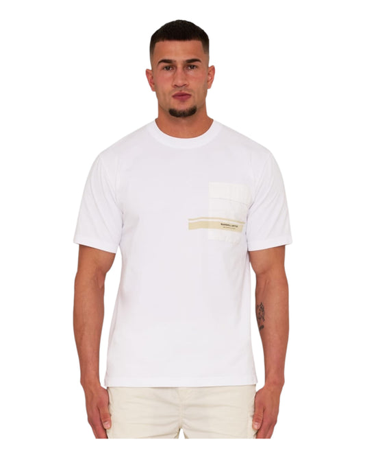 MARSHALL ARTIST SEAFIELD T-SHIRT WHITE