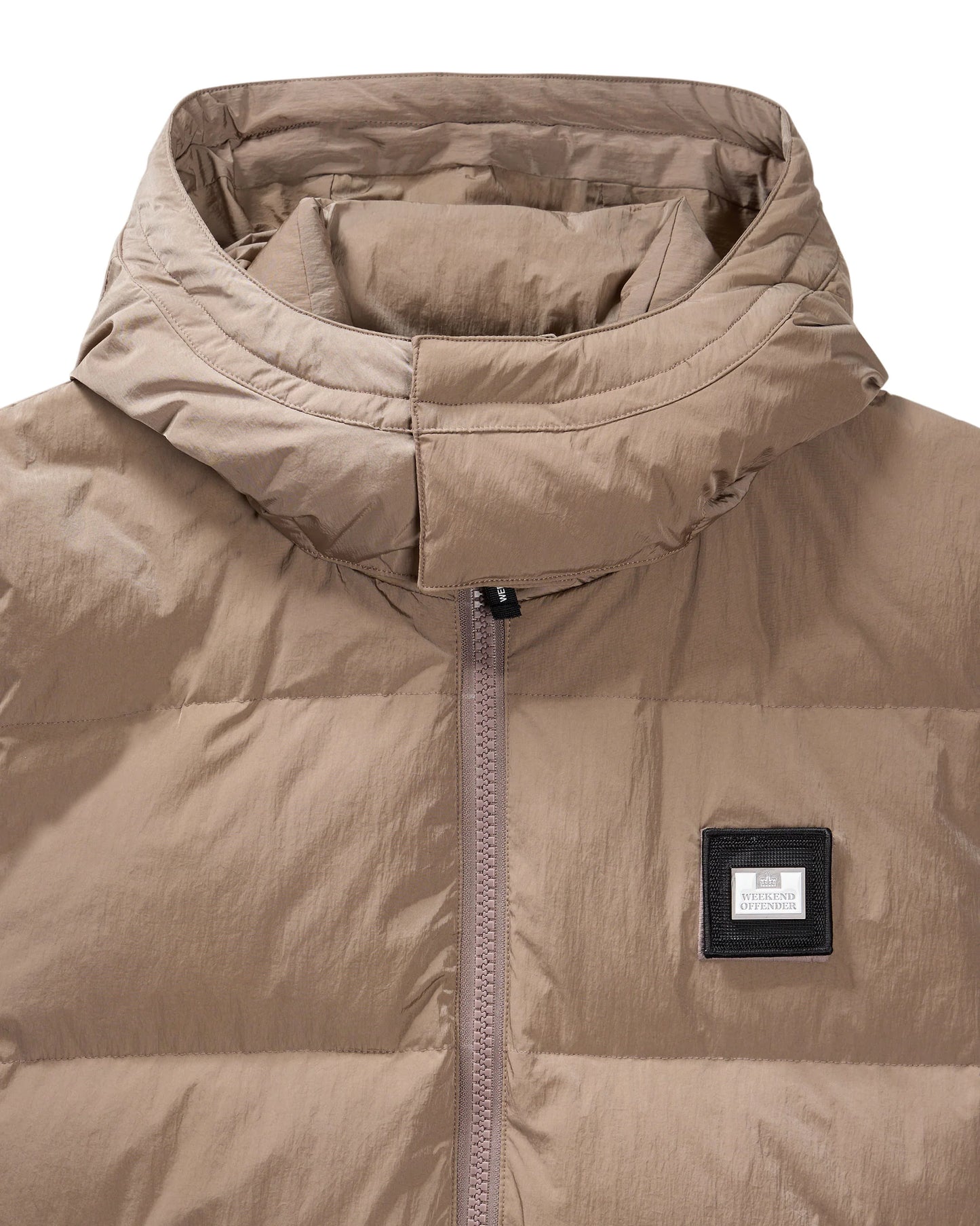 WEEKEND OFFENDER Gordini Down Gilet Mocha Brown